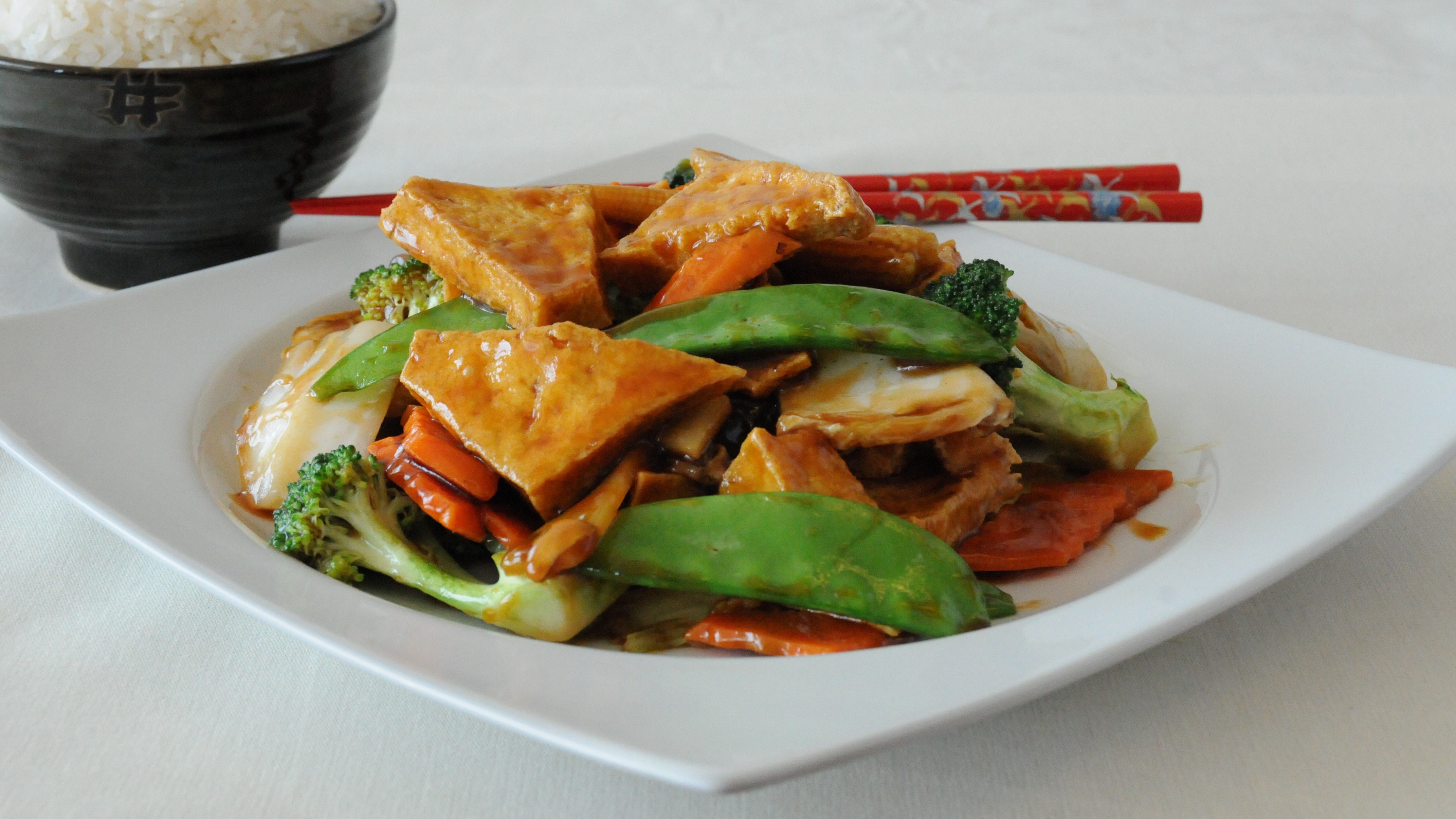 Order Family Style Tofu Platter food online from Hc Way store, Columbus on bringmethat.com