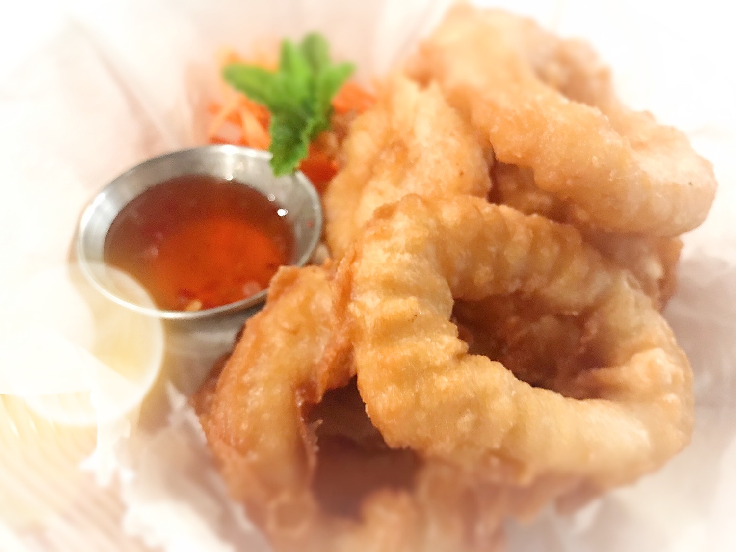 Order Fried Calamari food online from Bangkok Cafe store, Fredericksburg on bringmethat.com