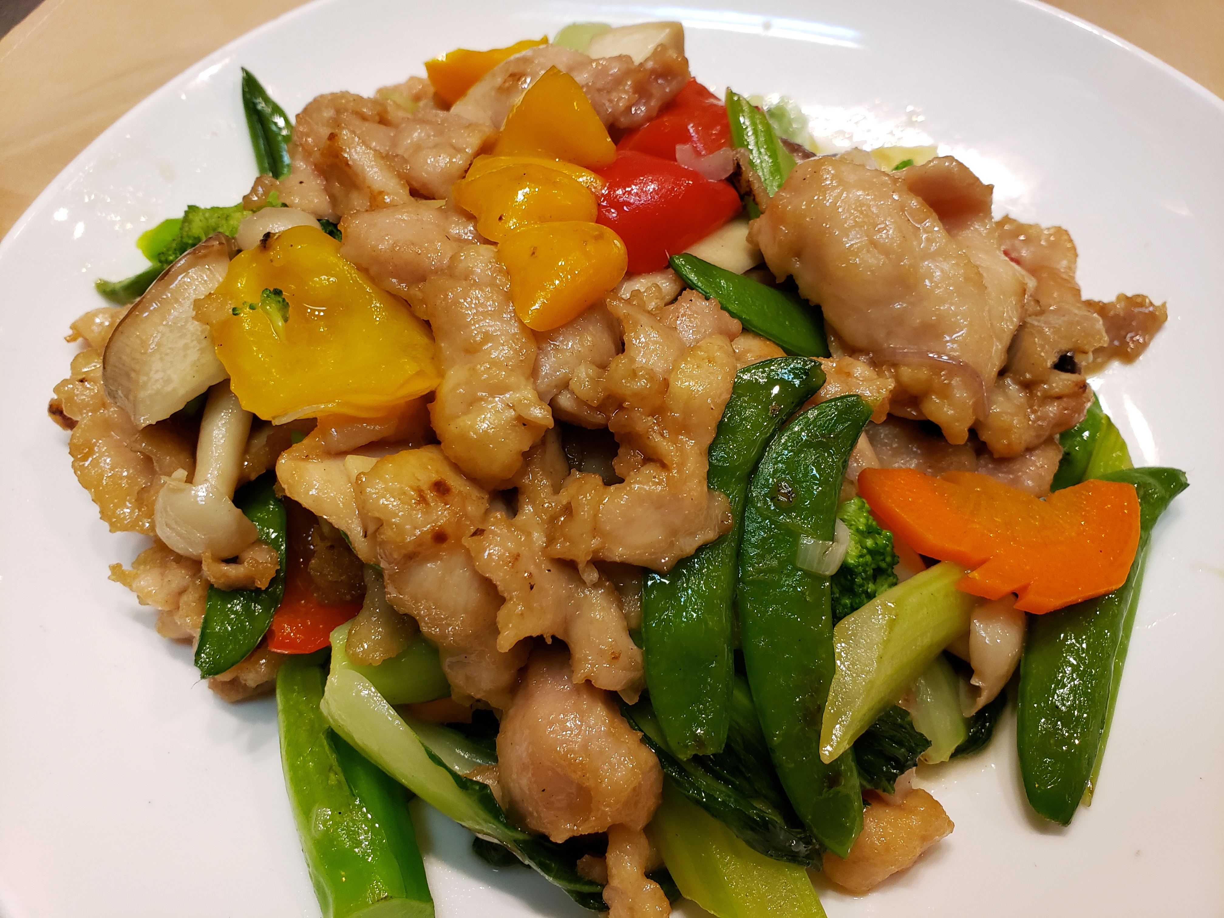 Order Sauteed Mixed Veggie with Chicken food online from Asian Pearl store, Richmond on bringmethat.com