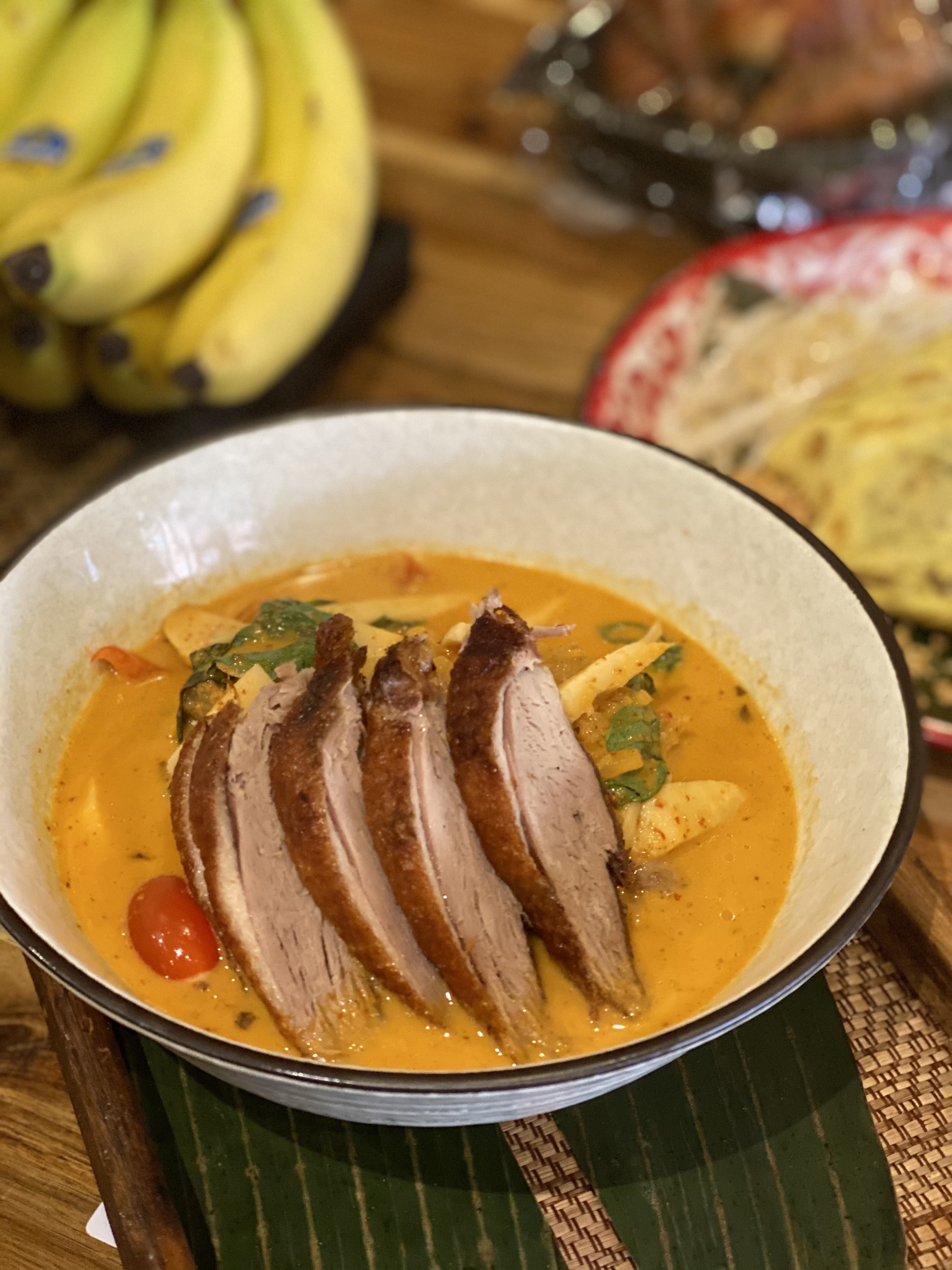 Order 4. Duck Curry food online from Boran Thai store, Brooklyn on bringmethat.com