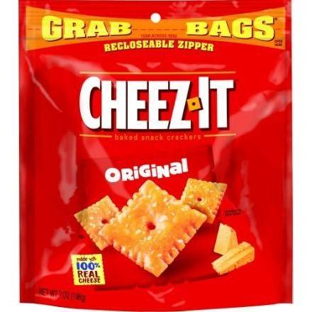 Order Cheez-It Baked Snack Cracker Original (7 oz) food online from 7-Eleven By Reef store, Marietta on bringmethat.com