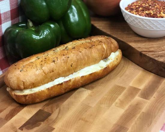 Order Garlic Bread with Cheese food online from Rebel Burger store, Washington on bringmethat.com
