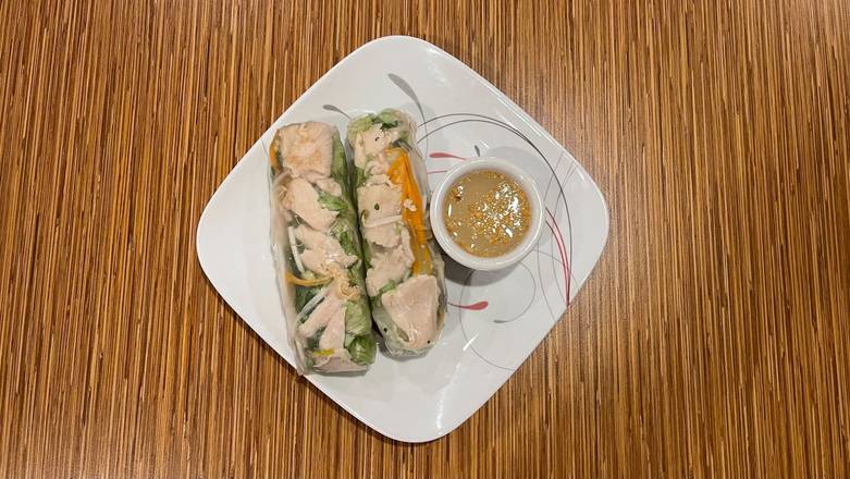 Order Fresh Roll Chicken (2 Pieces) food online from Bangkok Cuisine store, Roseville on bringmethat.com