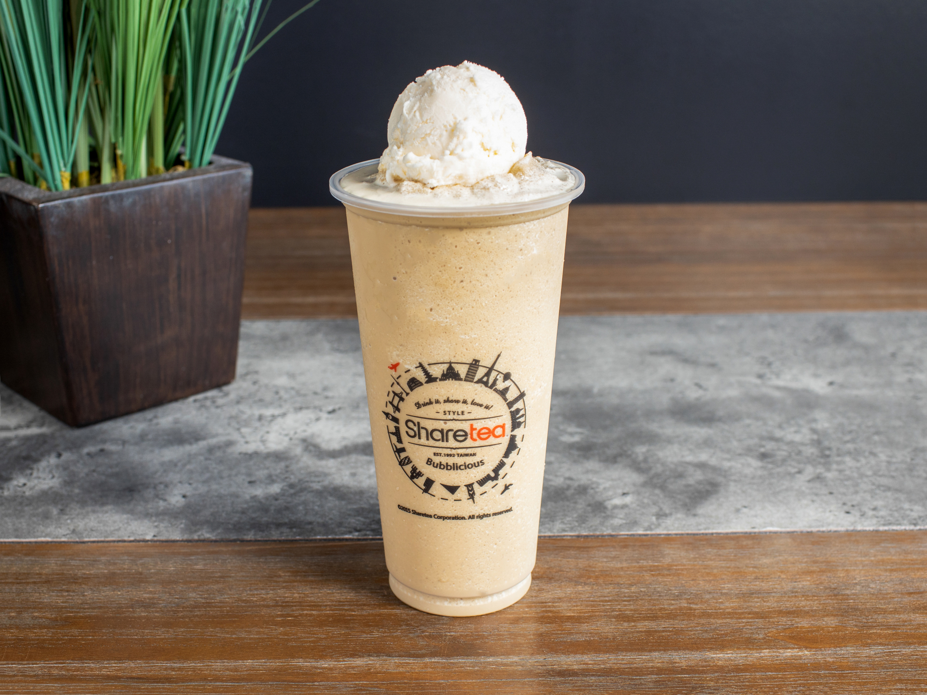 Order Coffee Ice Blended with Ice Cream food online from Sharetea store, Pearland on bringmethat.com