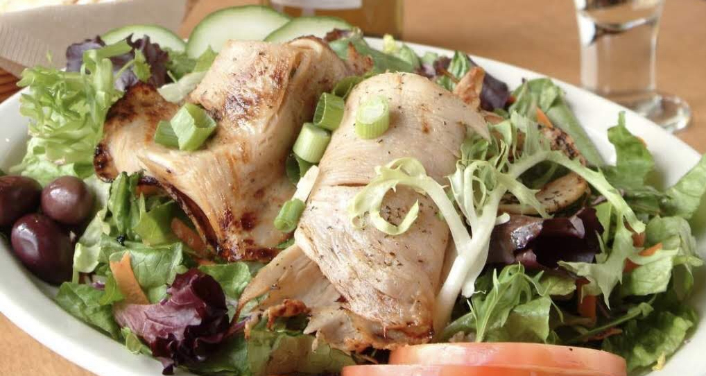 Order Turkey Salad food online from Aladdin's Eatery store, Pittsburgh on bringmethat.com