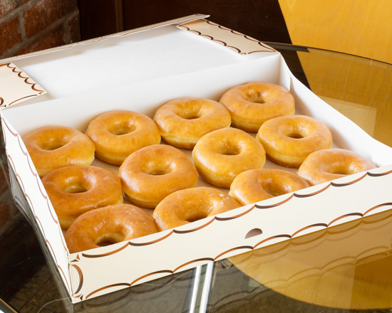 Order Original Glazed Doughnuts food online from Momma's Donuts store, White Settlement on bringmethat.com