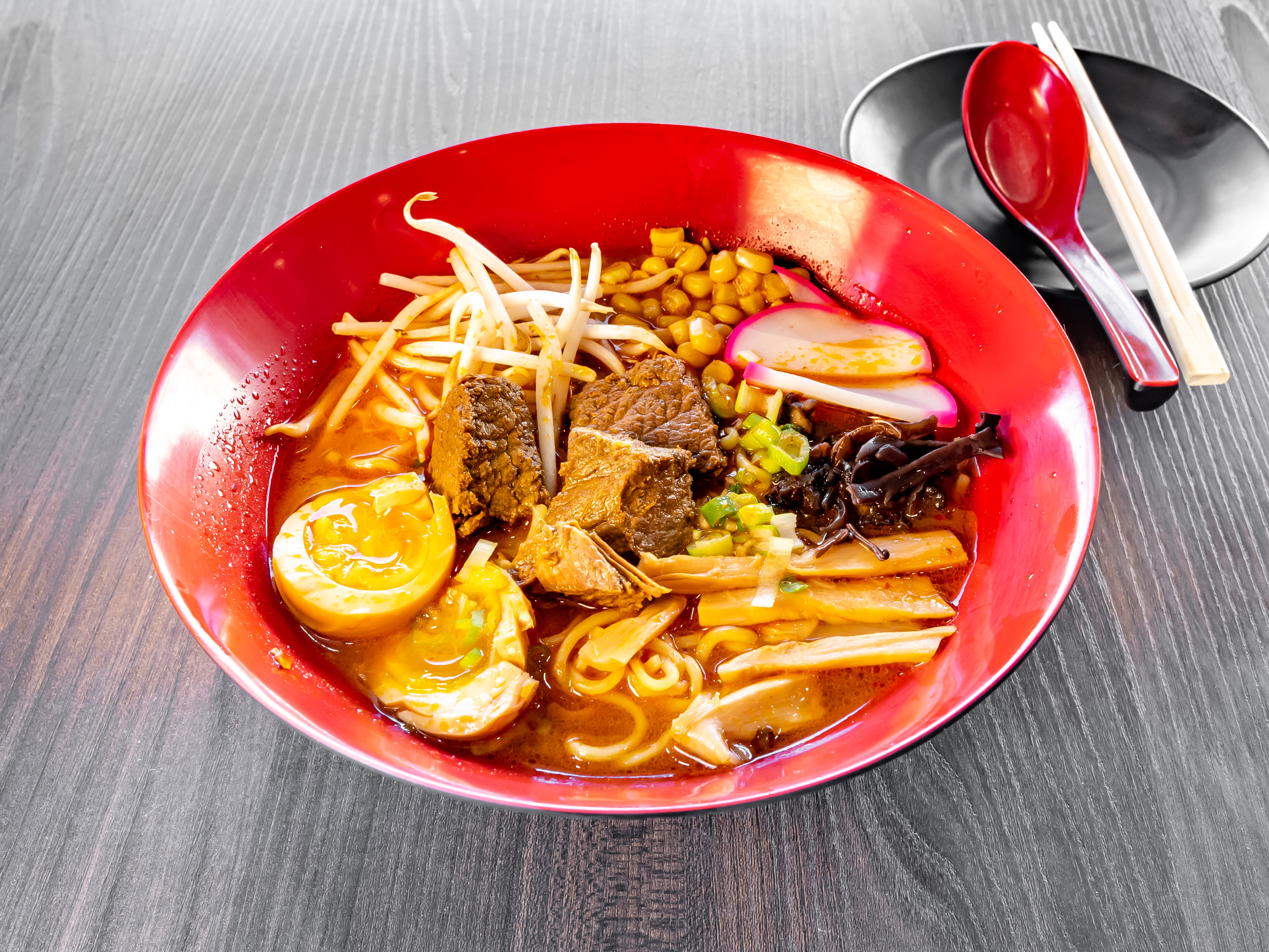 Order Spicy Beef Ramen food online from The Noodle House store, El Mirage on bringmethat.com