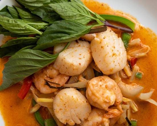 Order Red Curry Shrimp food online from Ya Fei Inc store, Pittsburgh on bringmethat.com