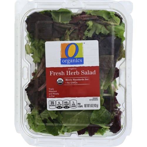 Order O Organics · Fresh Herb Salad (5 oz) food online from Albertsons Express store, Broussard on bringmethat.com