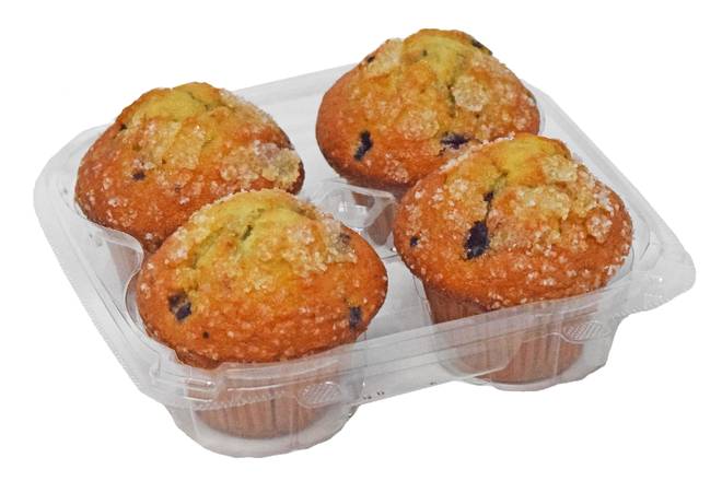Order Chalet Blueberry Muffins  food online from Bel Clift Market store, SF on bringmethat.com