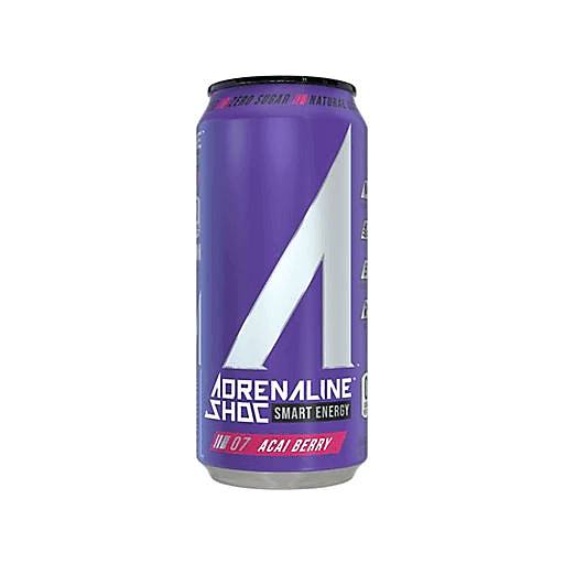 Order Adrenaline SHOC Smart Energy Acai Berry (16 OZ) 133304 food online from BevMo! store, Greenbrae on bringmethat.com