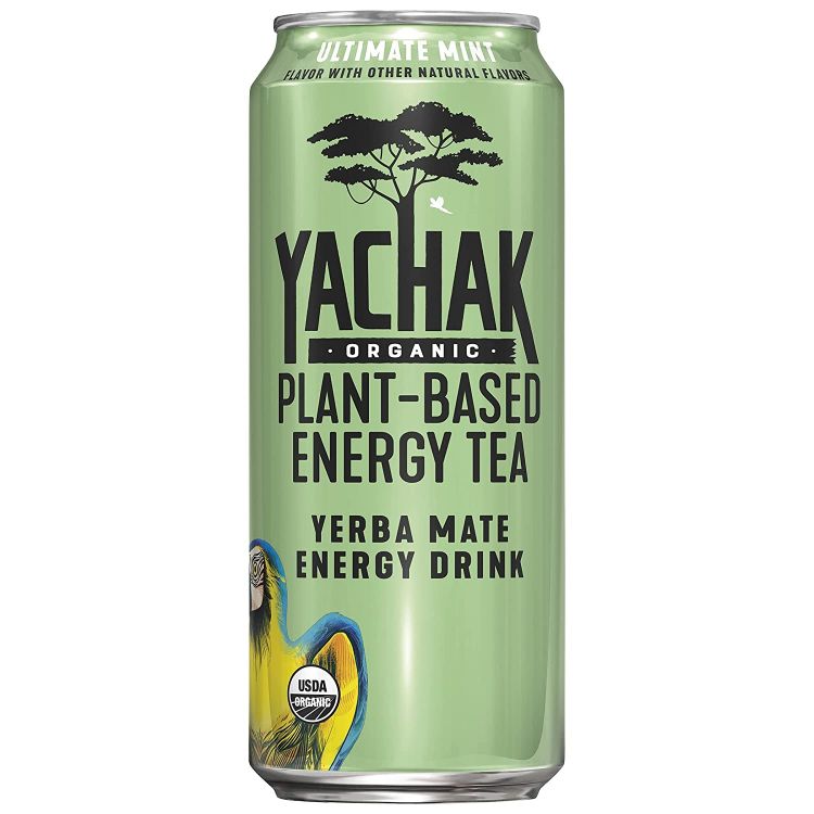 Order Yachak Organic Plant-Based Energy Tea Ultimate Mint 16oz food online from 7-Eleven store, Chino Hills on bringmethat.com