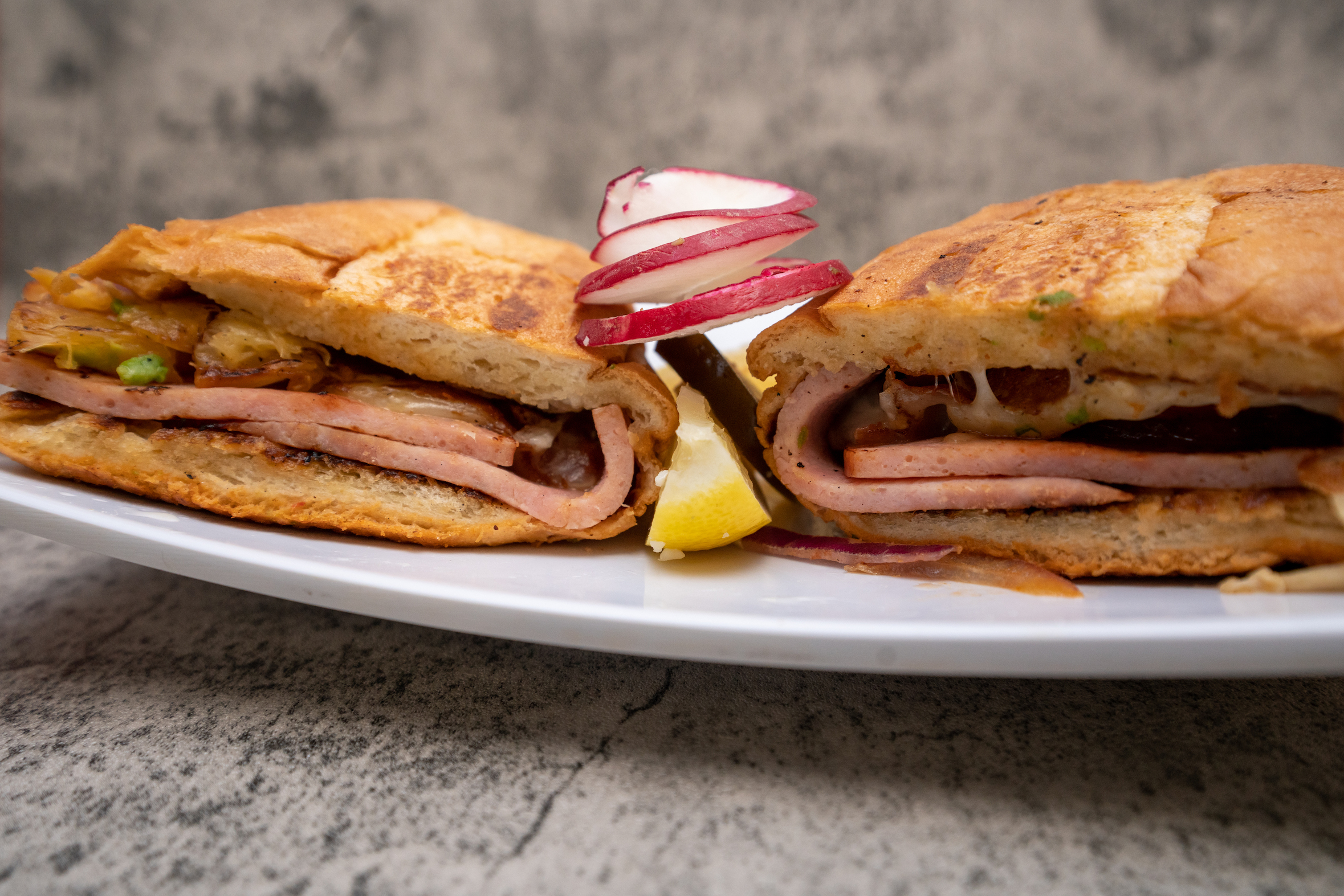Order Torta Reuben food online from My Taco House store, Modesto on bringmethat.com