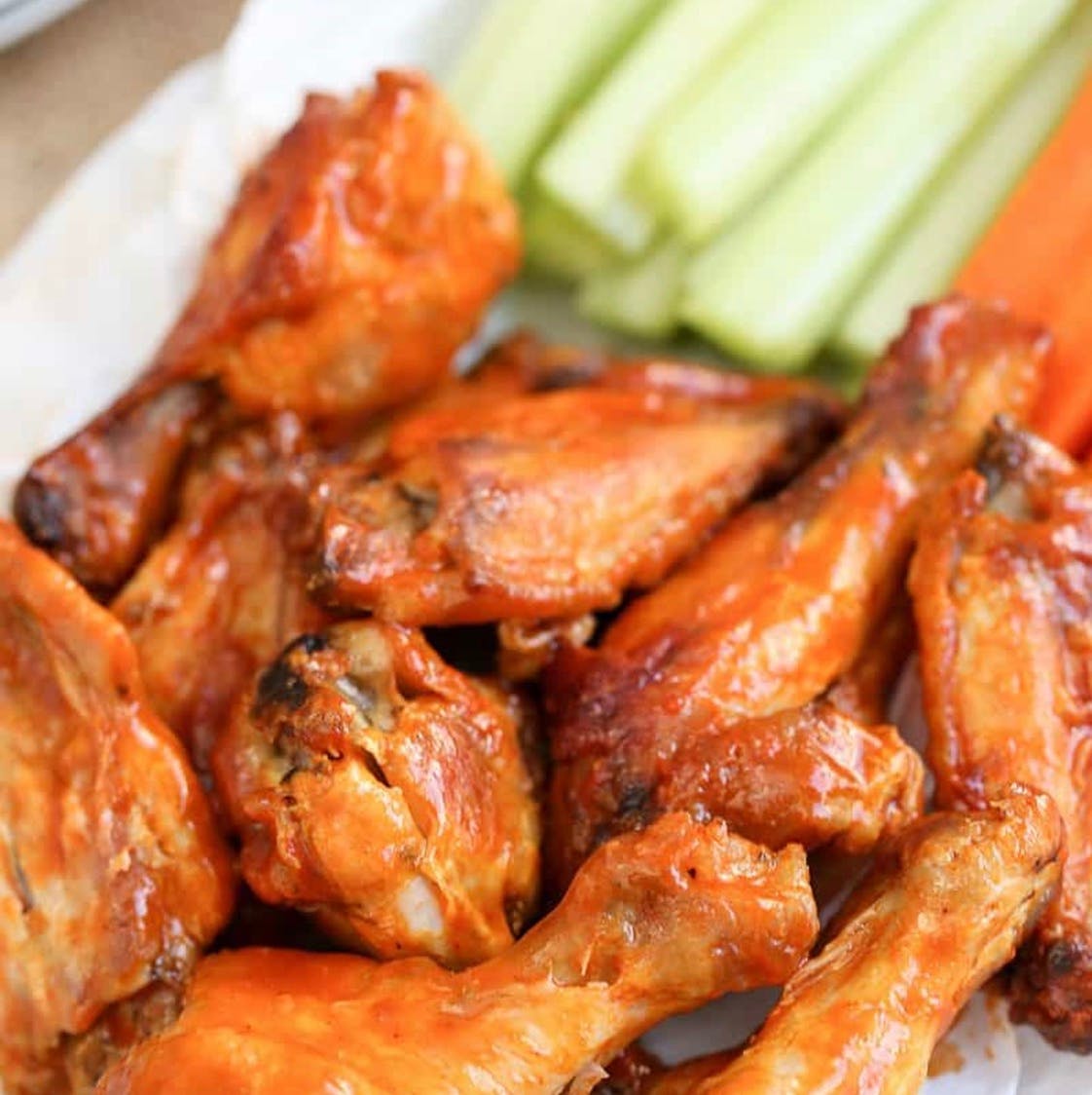 Order Jumbo Party Wings - 6 Pieces food online from Buongiorno Pizza store, Windsor Mill on bringmethat.com