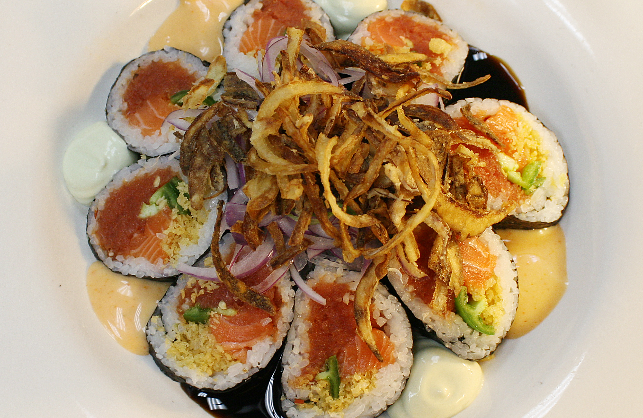 Order Volcano Roll food online from Oki Doki Roll & Sushi store, Brea on bringmethat.com