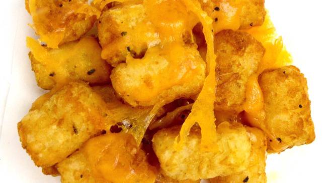 Order Large Cheesy Tots food online from D.P. Dough store, Albany on bringmethat.com