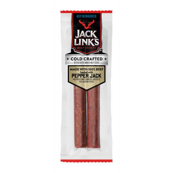 Order Jack Link's Cold Crafted Original Pepperjack Loaded Beef Sticks food online from Exxon Food Mart store, Port Huron on bringmethat.com