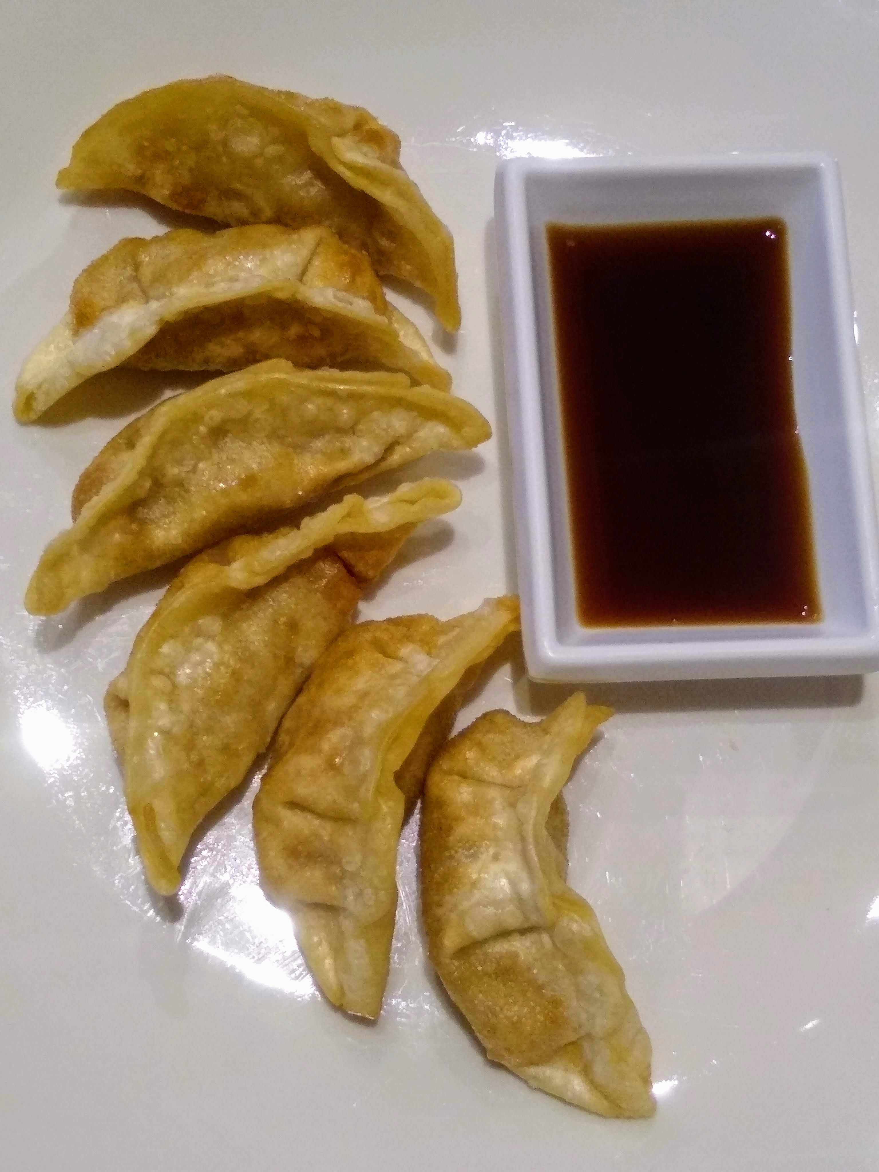 Order 6 Pieces Gyoza Pork food online from Kai Sushi store, Lombard on bringmethat.com