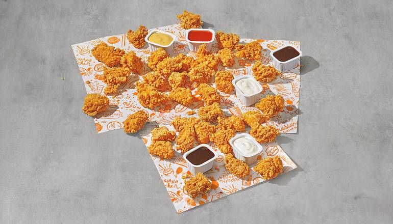 Order 36Pc Nuggets Family Meal food online from Popeyes store, Gray on bringmethat.com