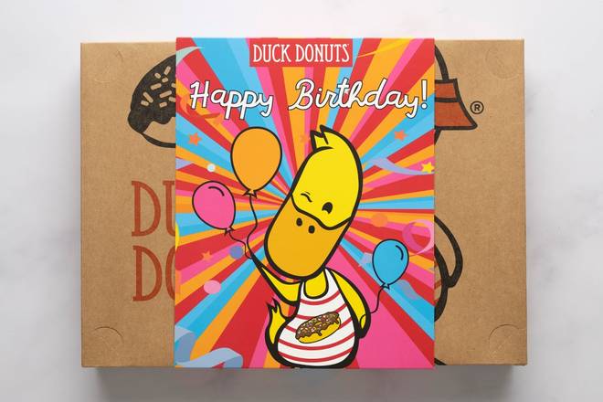 Order Birthday Gift Wrap food online from Duck Donuts store, Bergen County on bringmethat.com