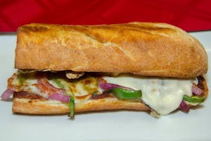 Order Philly Cheese Steak food online from Papa Ray's Pizza - Miriam St. store, Daly City on bringmethat.com