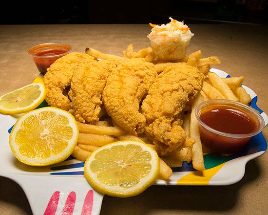 Order Ocean Perch Family Meal food online from Super Sharks store, Chicago on bringmethat.com