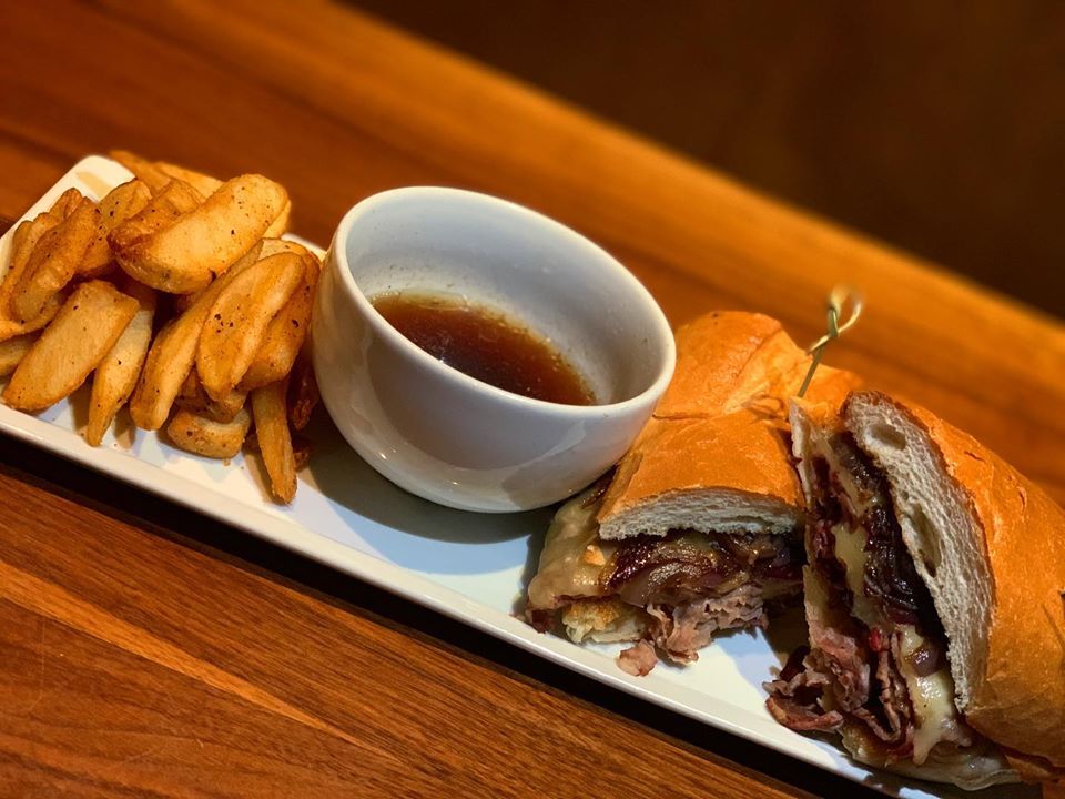 Order French Dip Sandwich food online from The 520 Bar & Grill store, Jeannette on bringmethat.com