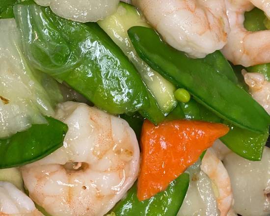 Order Snow Peas shrimp food online from China Tango store, Henderson on bringmethat.com