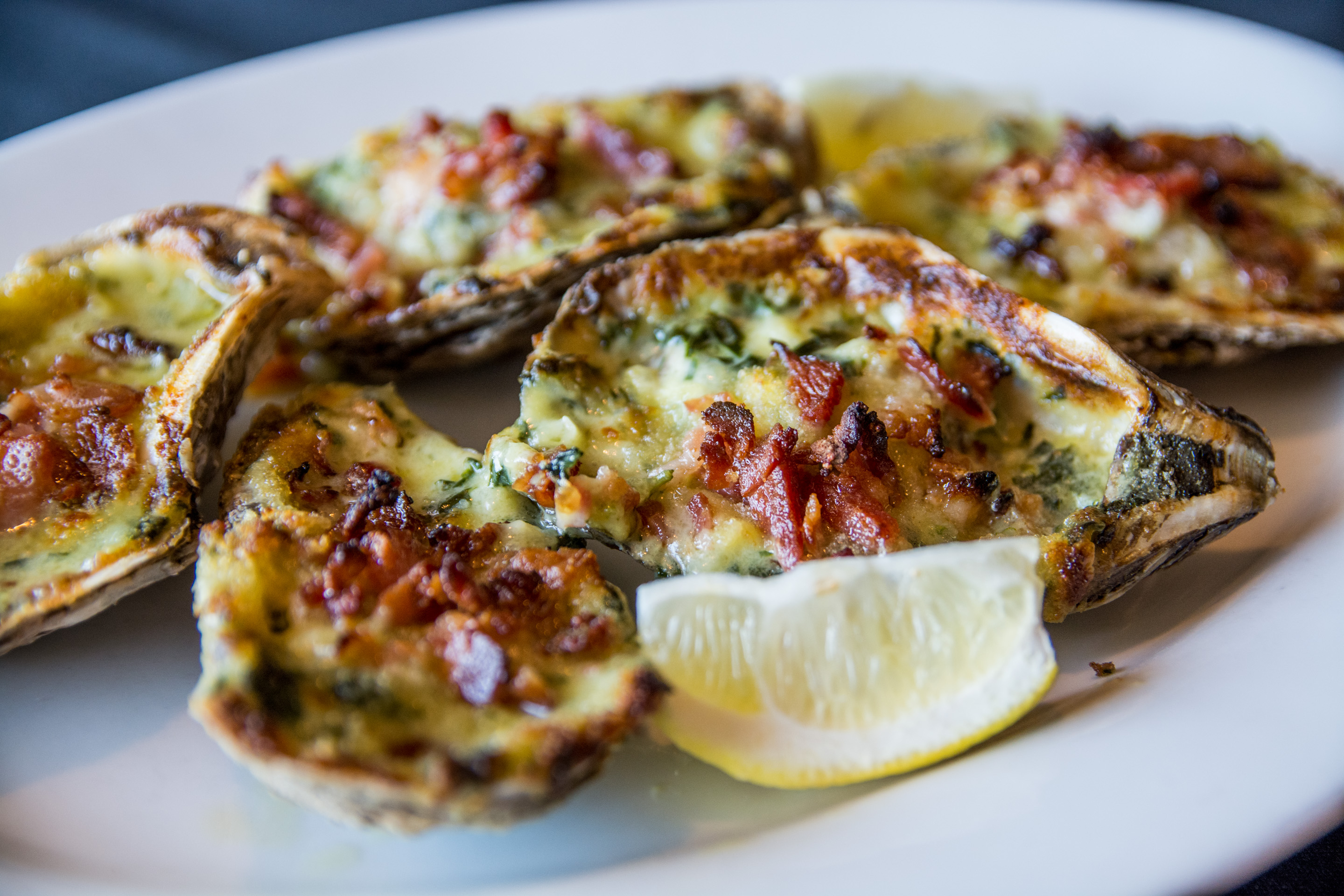 Order Oysters Rockefeller food online from Primo Pasta Kitchen store, Pasadena on bringmethat.com