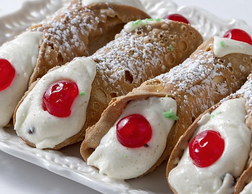 Order Cannoli food online from Sams Pizza store, Rockford on bringmethat.com