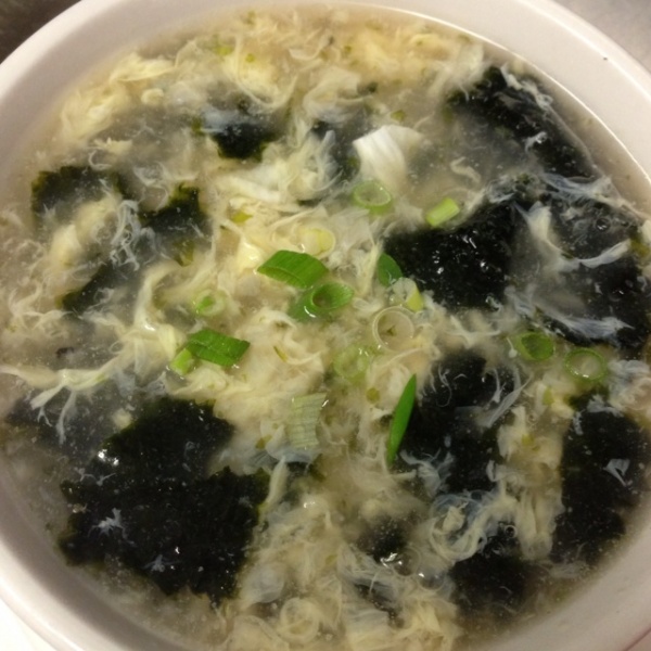 Order 5. Seaweed Egg Flower Soup food online from City chopsticks store, San Francisco on bringmethat.com