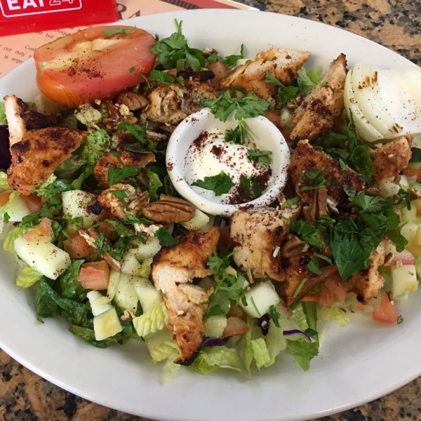 Order Shish Salad food online from Petra Middle Eastern Cuisine store, Livermore on bringmethat.com