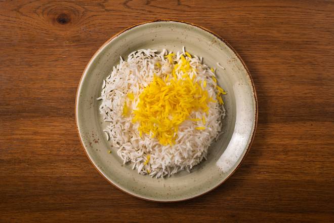 Order Saffron Basmati Rice food online from Rumi Kitchen store, Washington on bringmethat.com