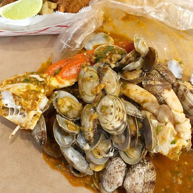 Order Clams food online from The Crab Pad store, Chicago on bringmethat.com