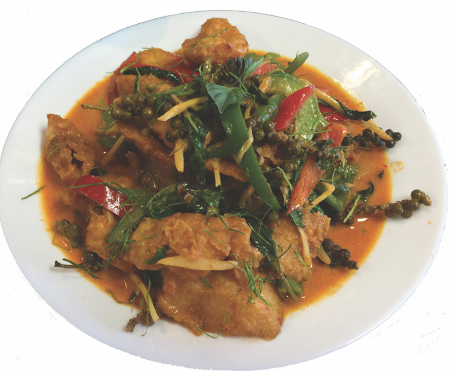 Order Spicy Catfish food online from Double Delicious Thai Cuisine store, Fountain Valley on bringmethat.com
