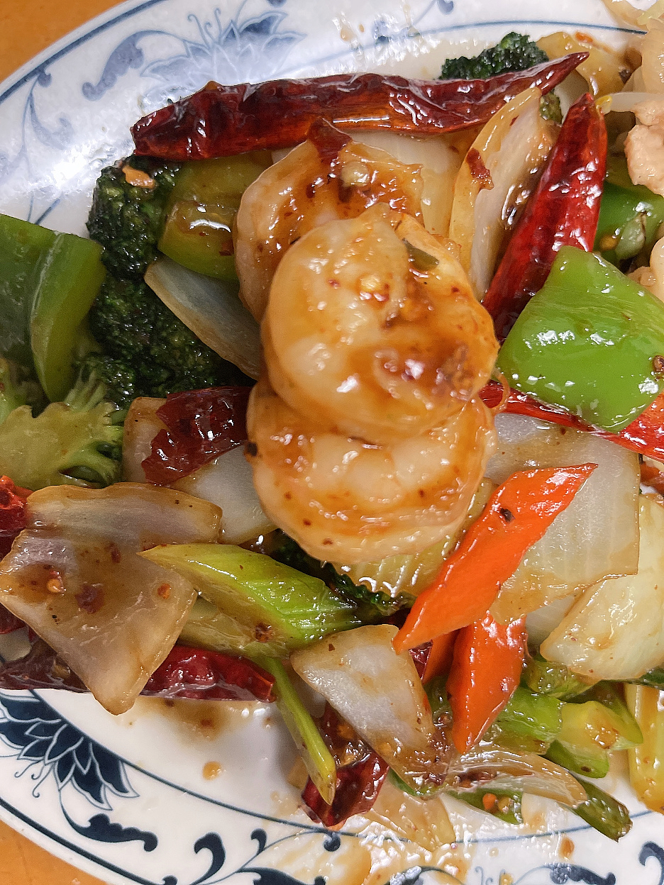 Order Firecracker Hunan Shrimp food online from Jade Restaurant store, Visalia on bringmethat.com