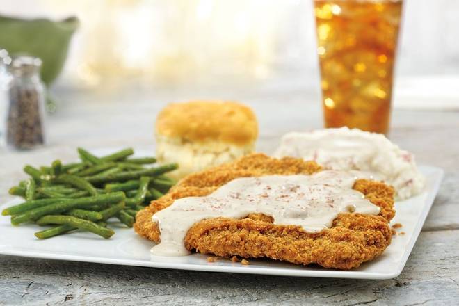 Order 1/2-lb. Chicken-Fried Steak food online from Village Inn- Land O Lakes store, Land O Lakes on bringmethat.com