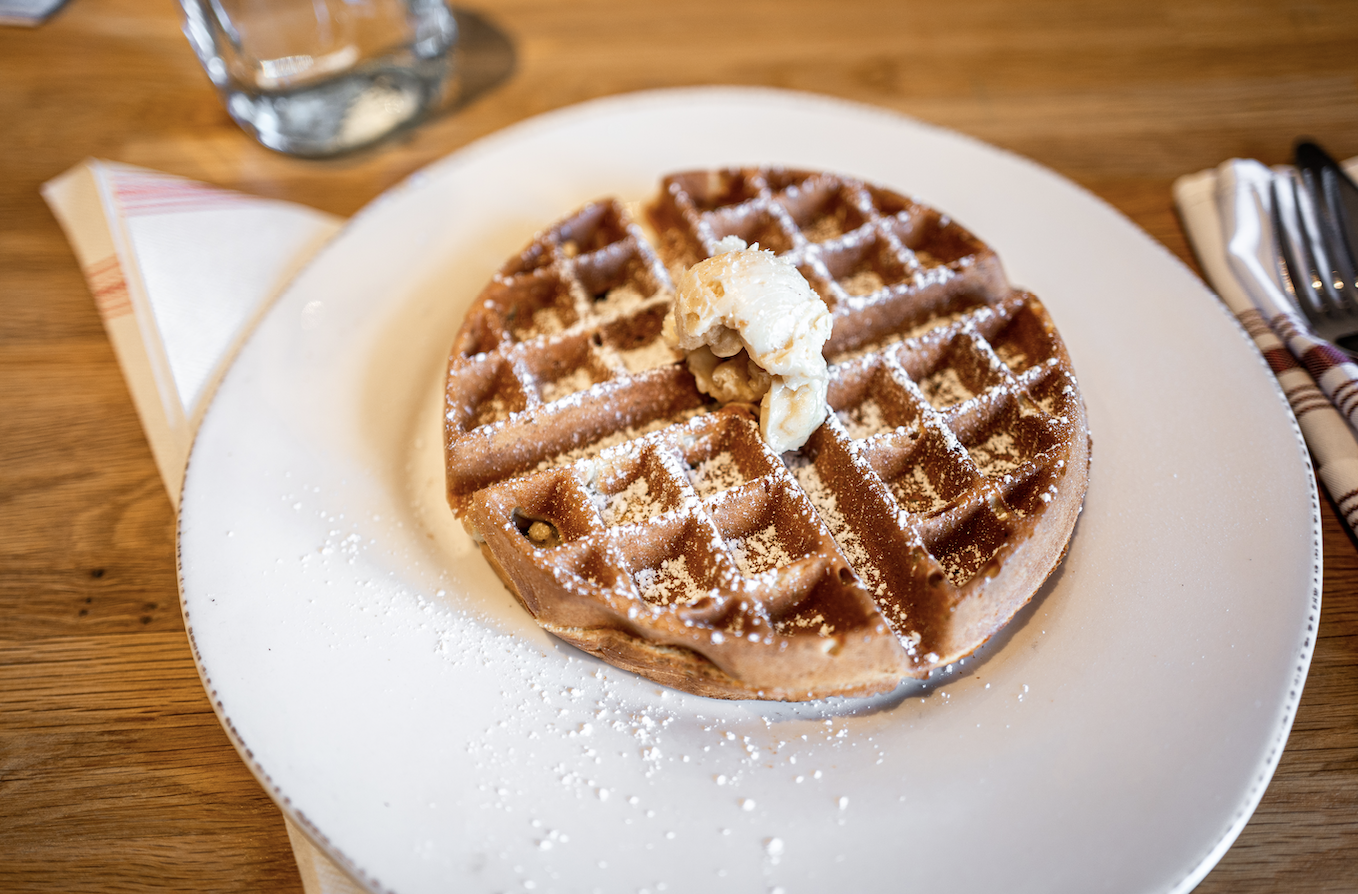 Order Big Belgian Waffle food online from Iron Rooster store, Cockeysville on bringmethat.com