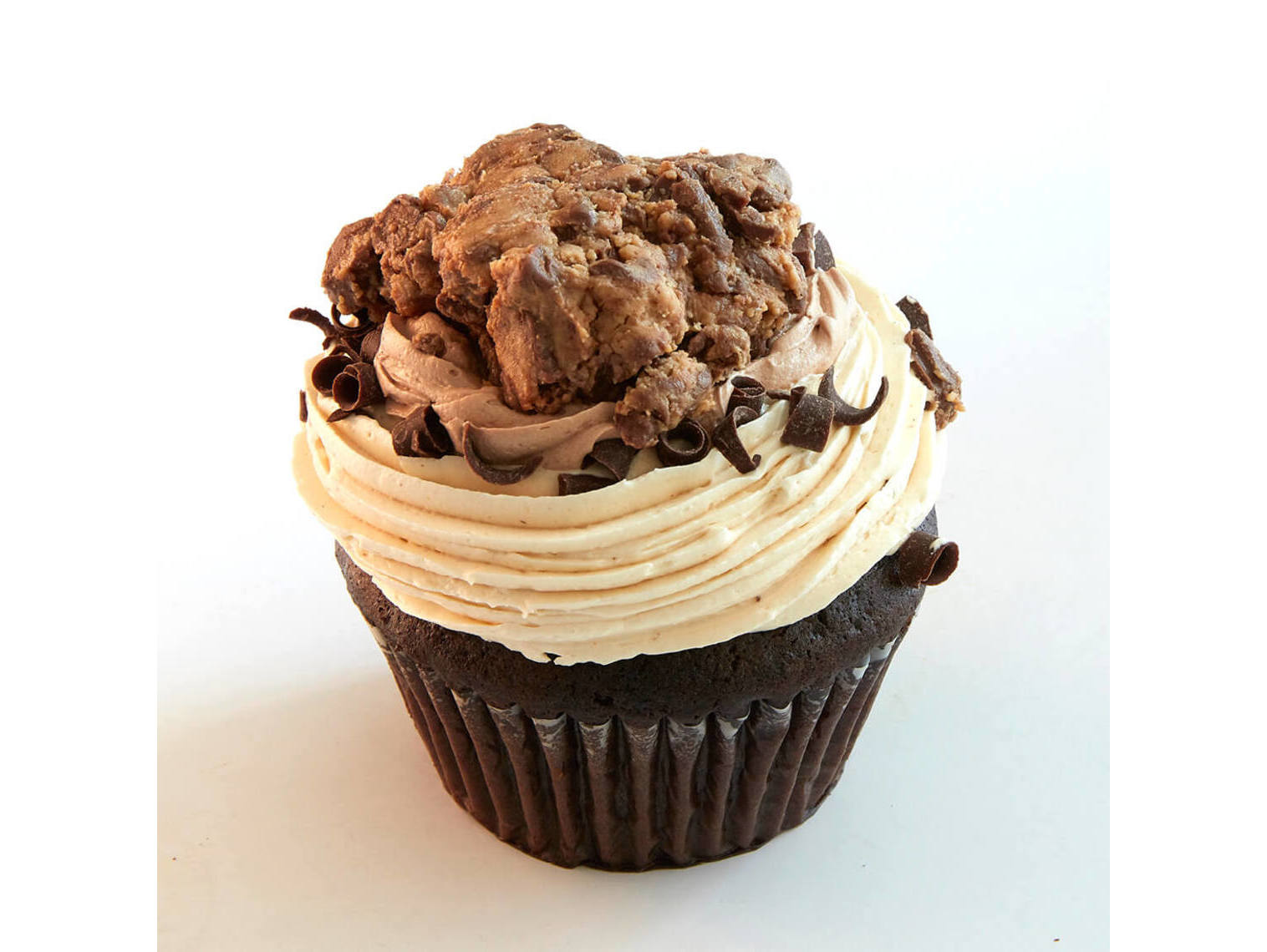 Order Reese's Chunkage Cupcake food online from Jilly Cupcake Bar & Ice Cream store, St. Louis on bringmethat.com