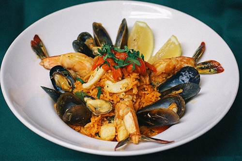 Order Mexican Seafood Paella food online from Gonzalez y Gonzalez store, New York on bringmethat.com