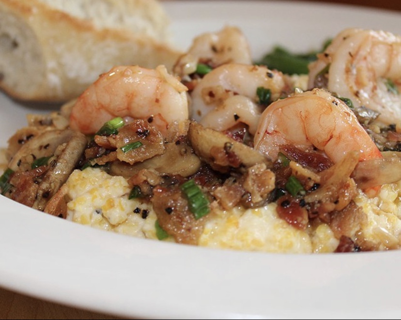 Order Shrimp and Grits food online from The Mill On Macarthur store, Richmond on bringmethat.com
