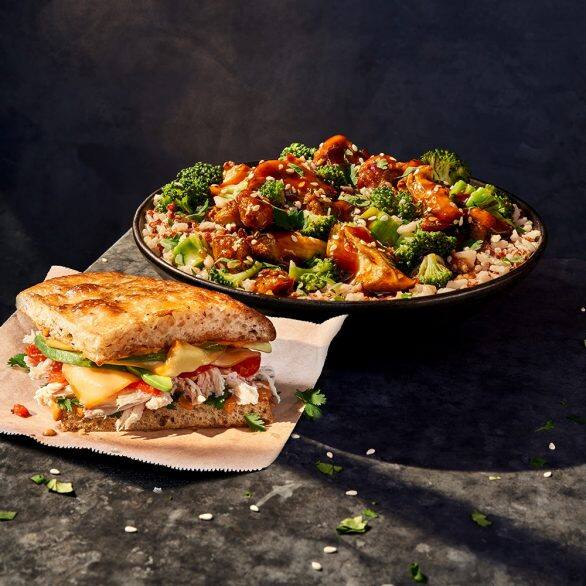 Order Warm Bowl And Sandwich food online from Panera store, Park Ridge on bringmethat.com