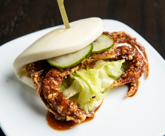 Order 1 Piece Softshell Bao food online from Momosan Seattle store, Seattle on bringmethat.com
