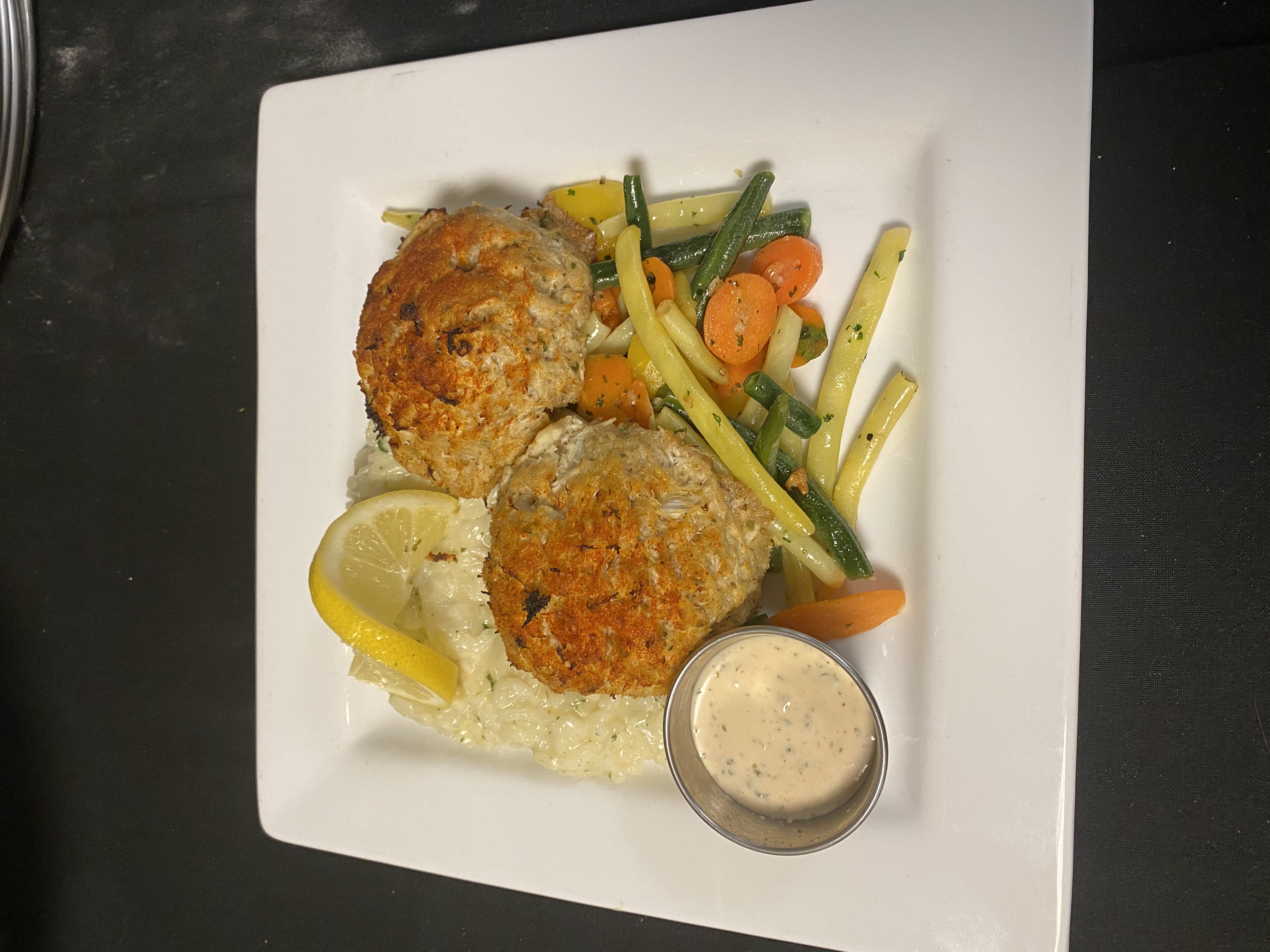 Order Crab Cakes  food online from Cafe Notte store, Pittsburgh on bringmethat.com