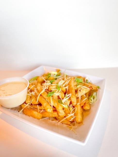 Order Truffle Fries - Full food online from Monk's Bar & Grill - Middleton store, Middleton on bringmethat.com