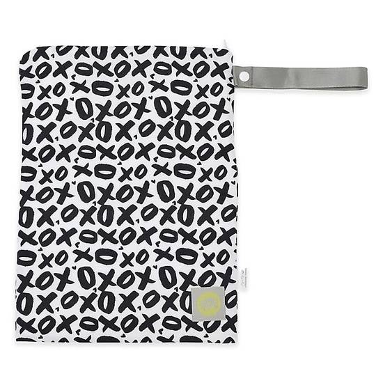 Order Itzy Ritzy® Travel Happens™ Sealed Wet Bag in XOXO Black/White food online from Bed Bath & Beyond store, Auburn on bringmethat.com