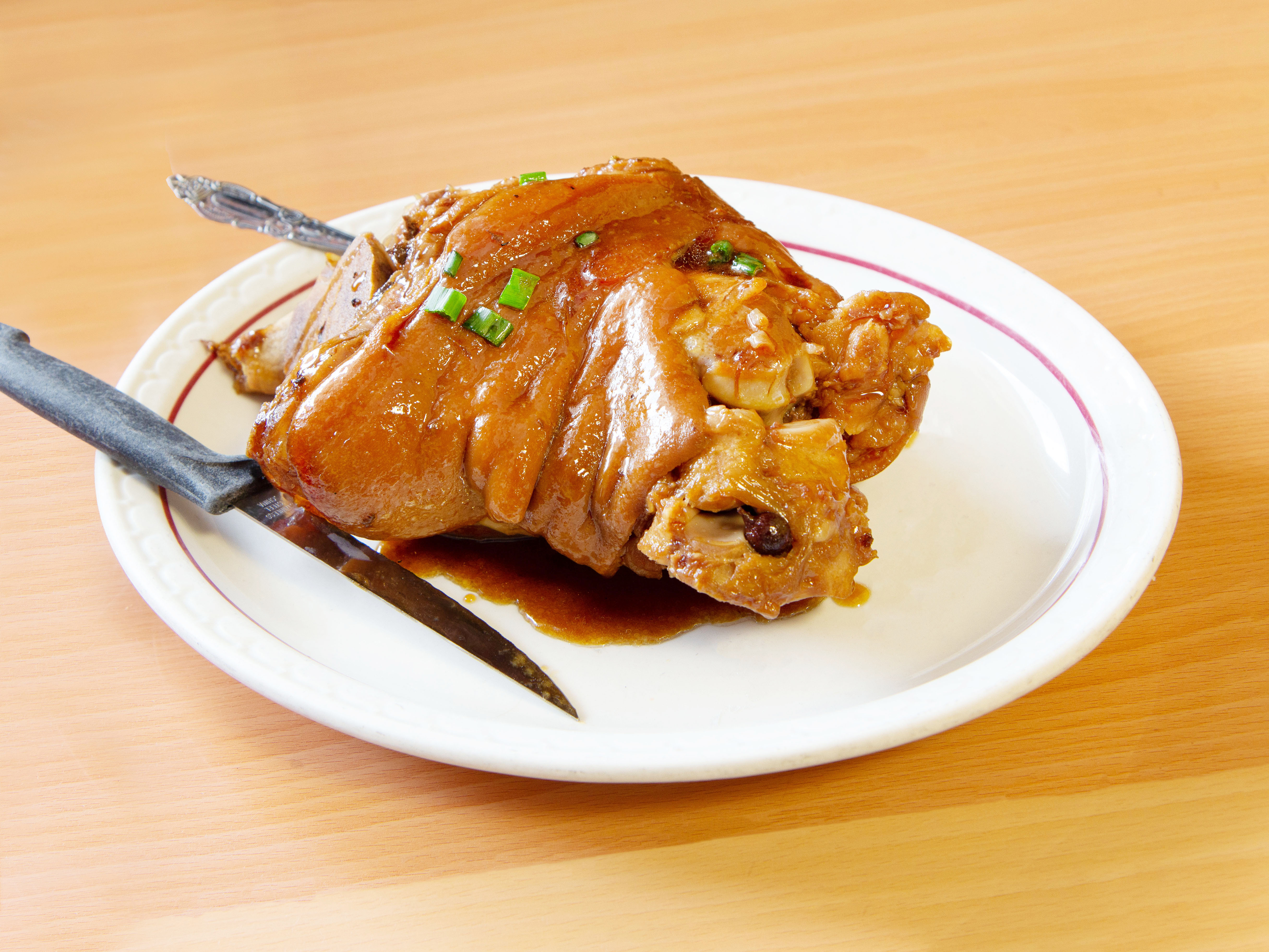Order Slow-cooked Pork Shoulder in Soy Sauce 东坡肘子 food online from China Express store, Newark on bringmethat.com