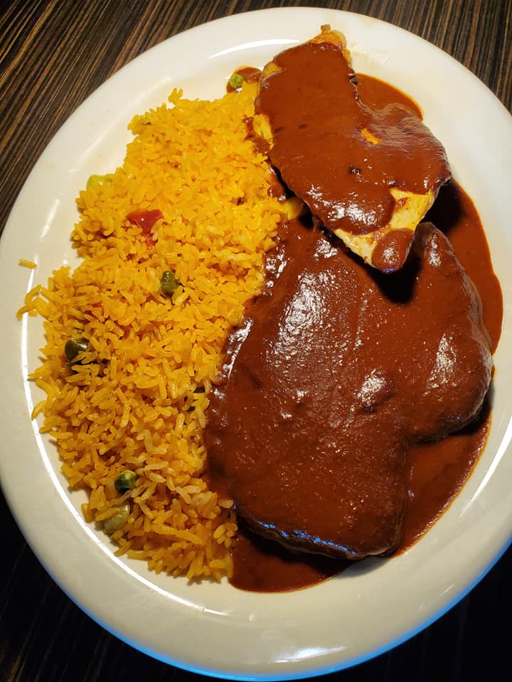 Order #38. Mole del Sur food online from Chiapas Mexican Grill store, Centerville on bringmethat.com