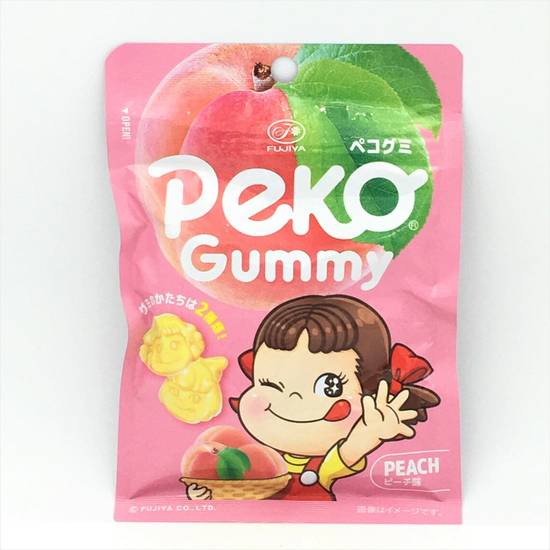 Order Peko Gummy - Peach food online from IV Deli Mart store, Goleta on bringmethat.com
