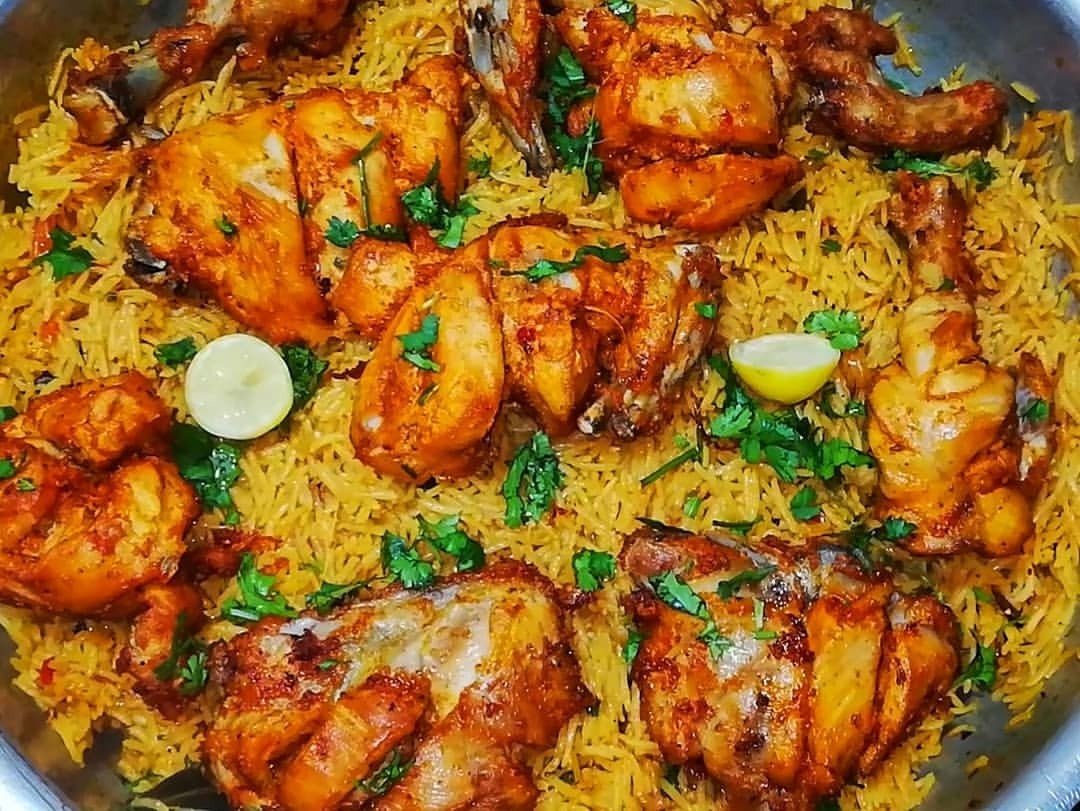 Order Chicken Roast Biryani food online from Desi Chops store, Houston on bringmethat.com